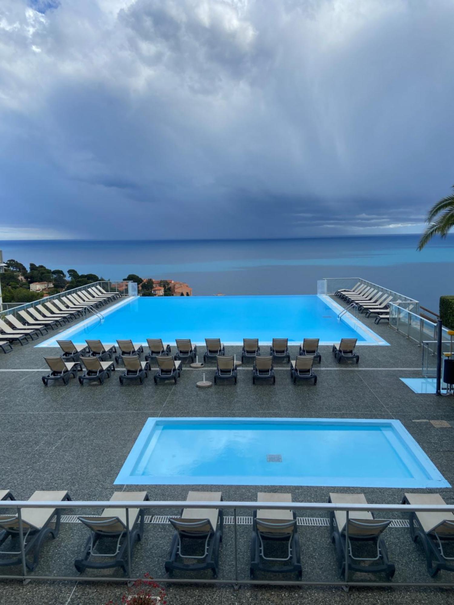 Monaco Doors 3 Vue Mer, Piscine, Parking Cap-d'Ail Exterior foto